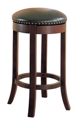 Coaster Aboushi Swivel Bar Stools with Upholstered Seat Brown (Set of 2) Model 101060